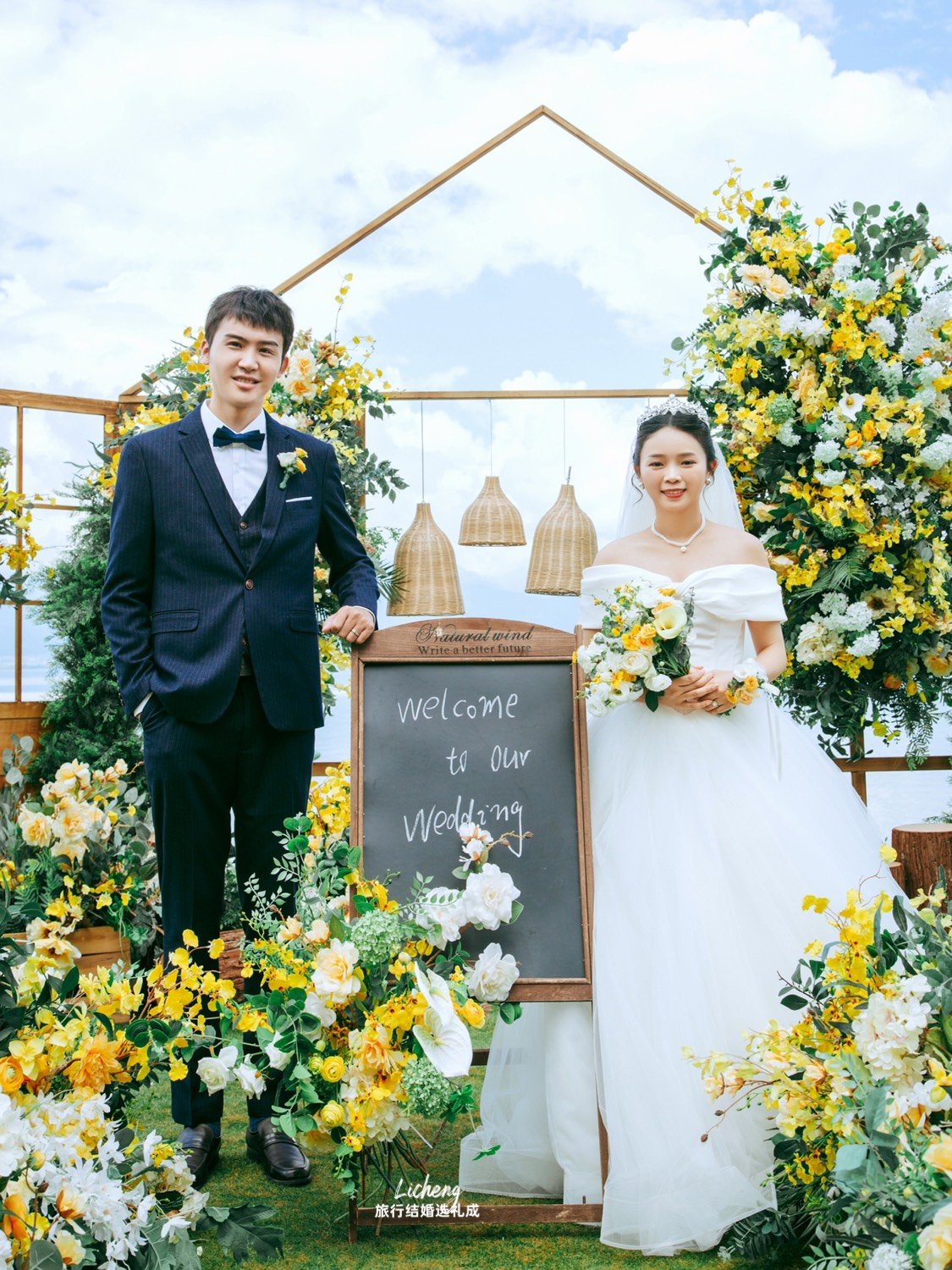 真太快乐了❗️旅行结婚+答谢宴=不办婚礼的福音-sanya-婚礼案例-礼成-4