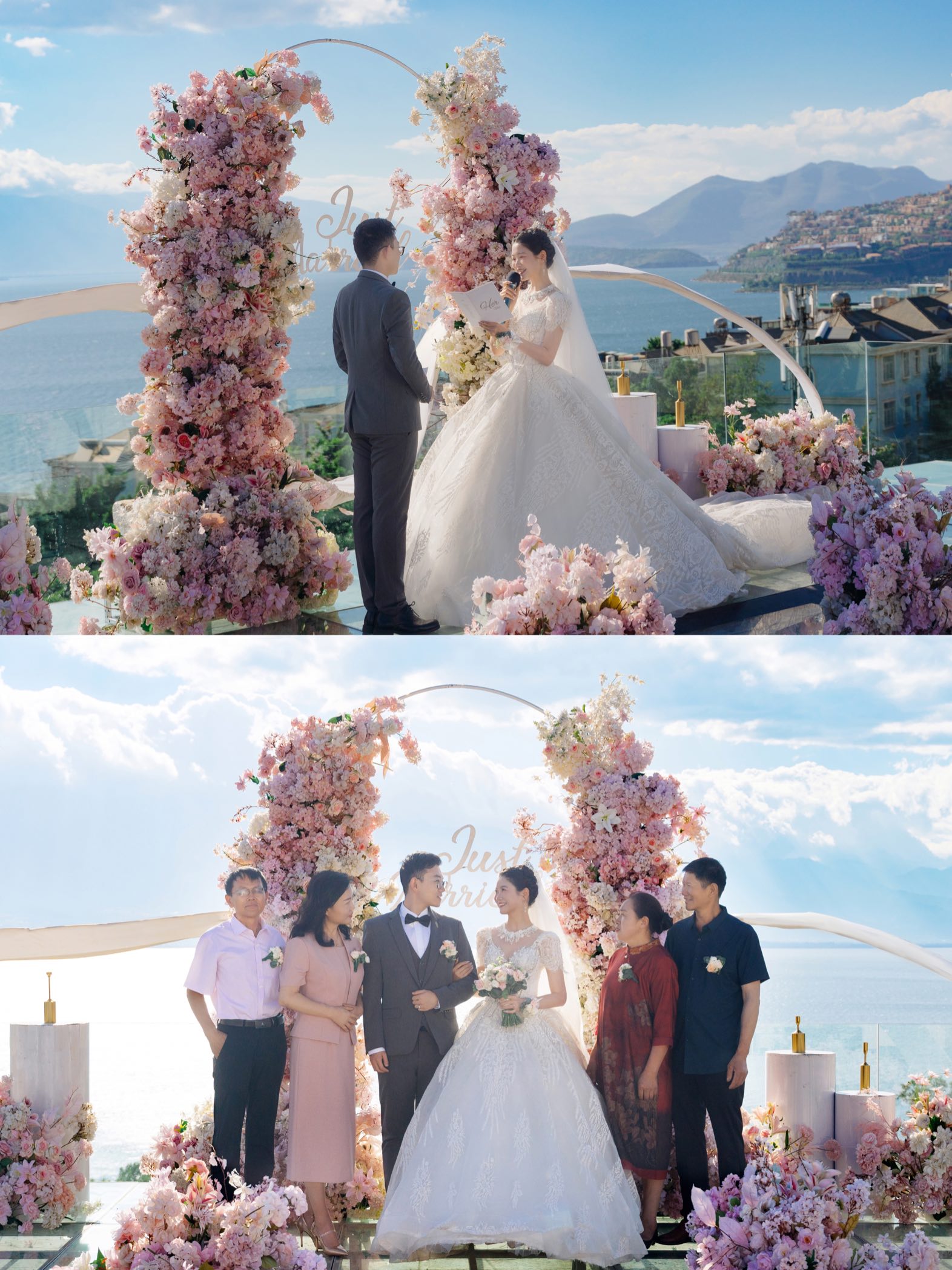 带爸妈一起旅行结婚，将得到婚礼+旅拍+蜜月-礼成真实婚礼案例