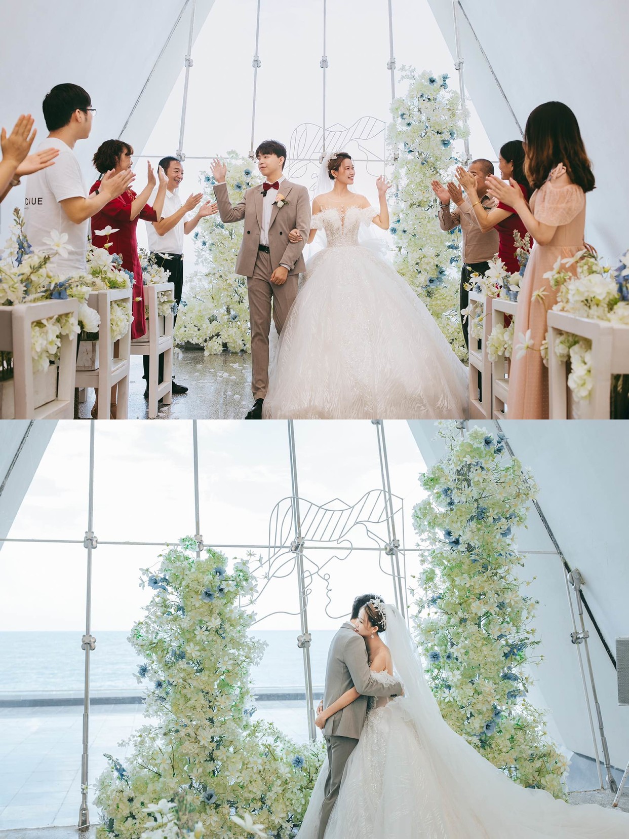 三亚·万宁|我宣布它就是醉美的海边婚礼教堂-sanya-婚礼案例-礼成-9