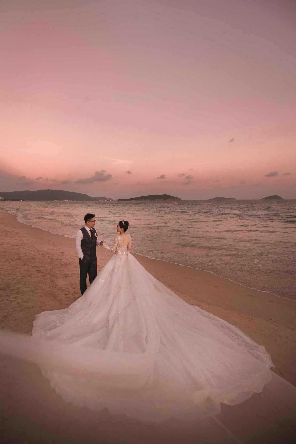 不办传统婚礼，去三亚办场小型婚礼，太香了！-sanya-婚礼案例-礼成-6
