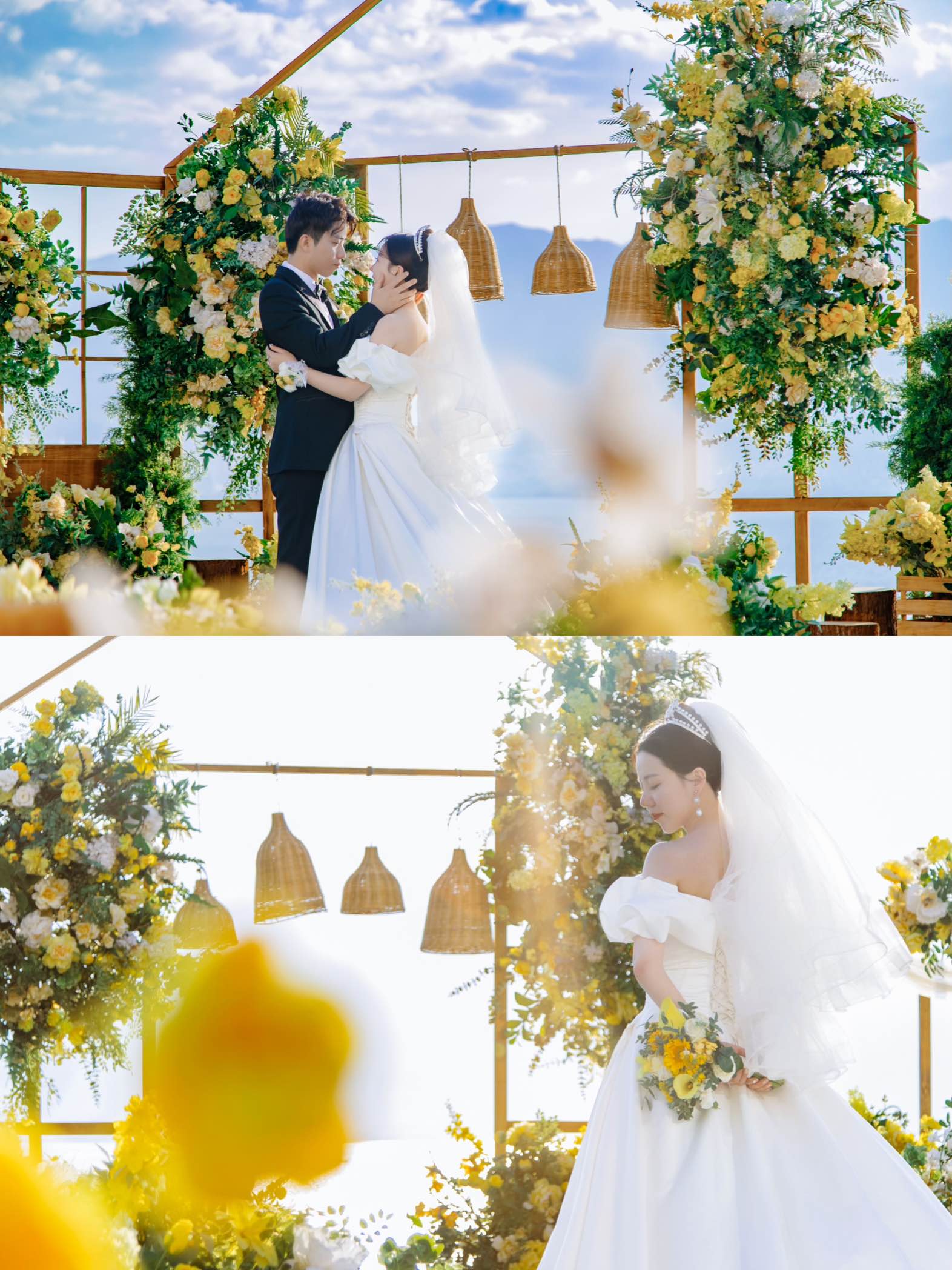 苍山下洱海旁💒2个人的大理婚礼✅刚好-礼成真实婚礼案例