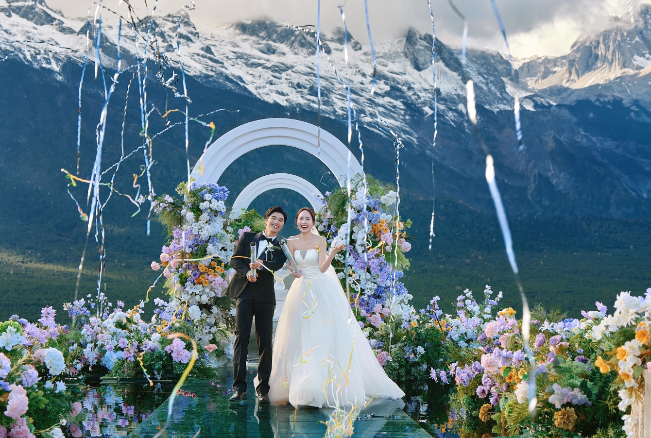丽江旅行婚礼目的地-礼成