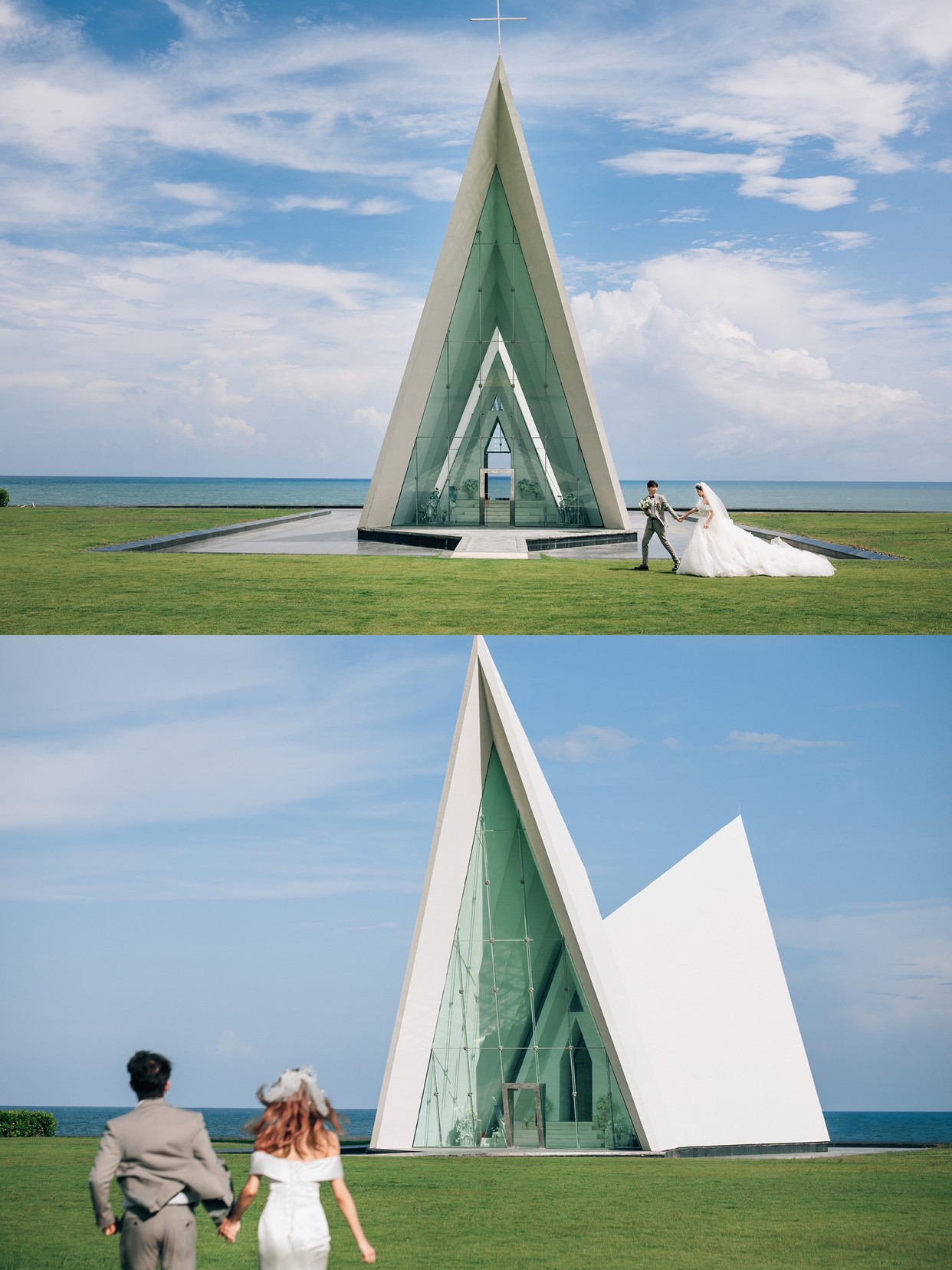 三亚·万宁|我宣布它就是醉美的海边婚礼教堂-sanya-婚礼案例-礼成-5