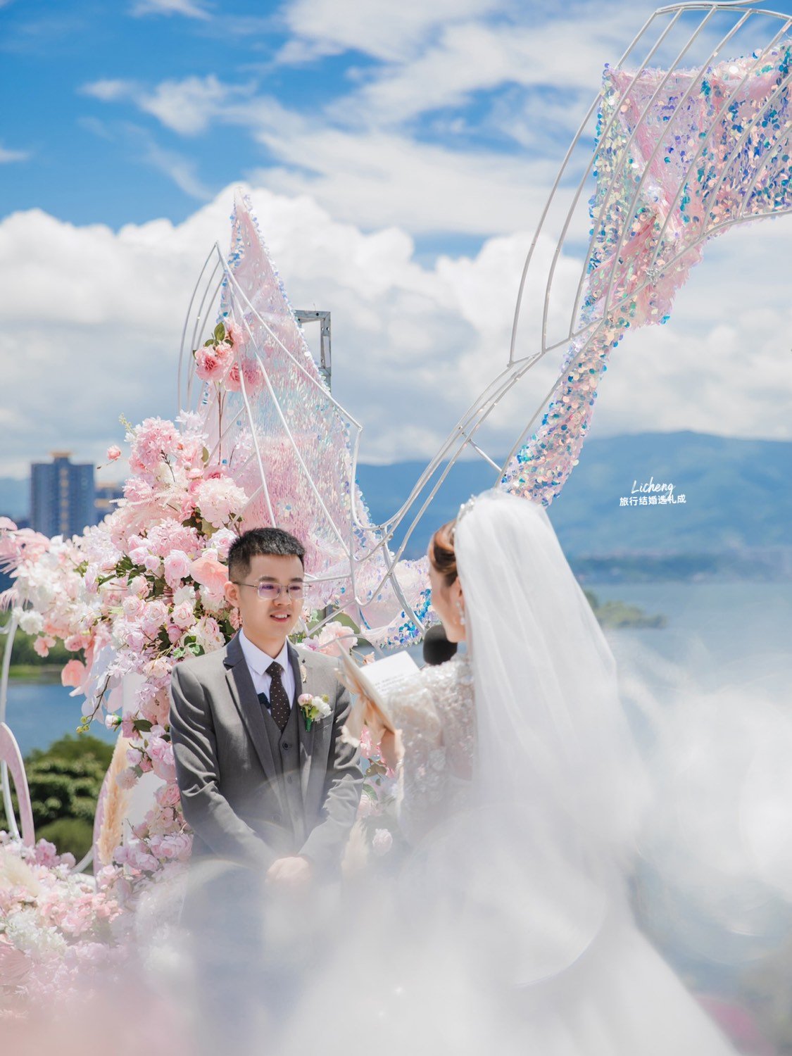 说真的，爱死我的婚礼了🤣小预算旅行结婚yyds-sanya-婚礼案例-礼成-4