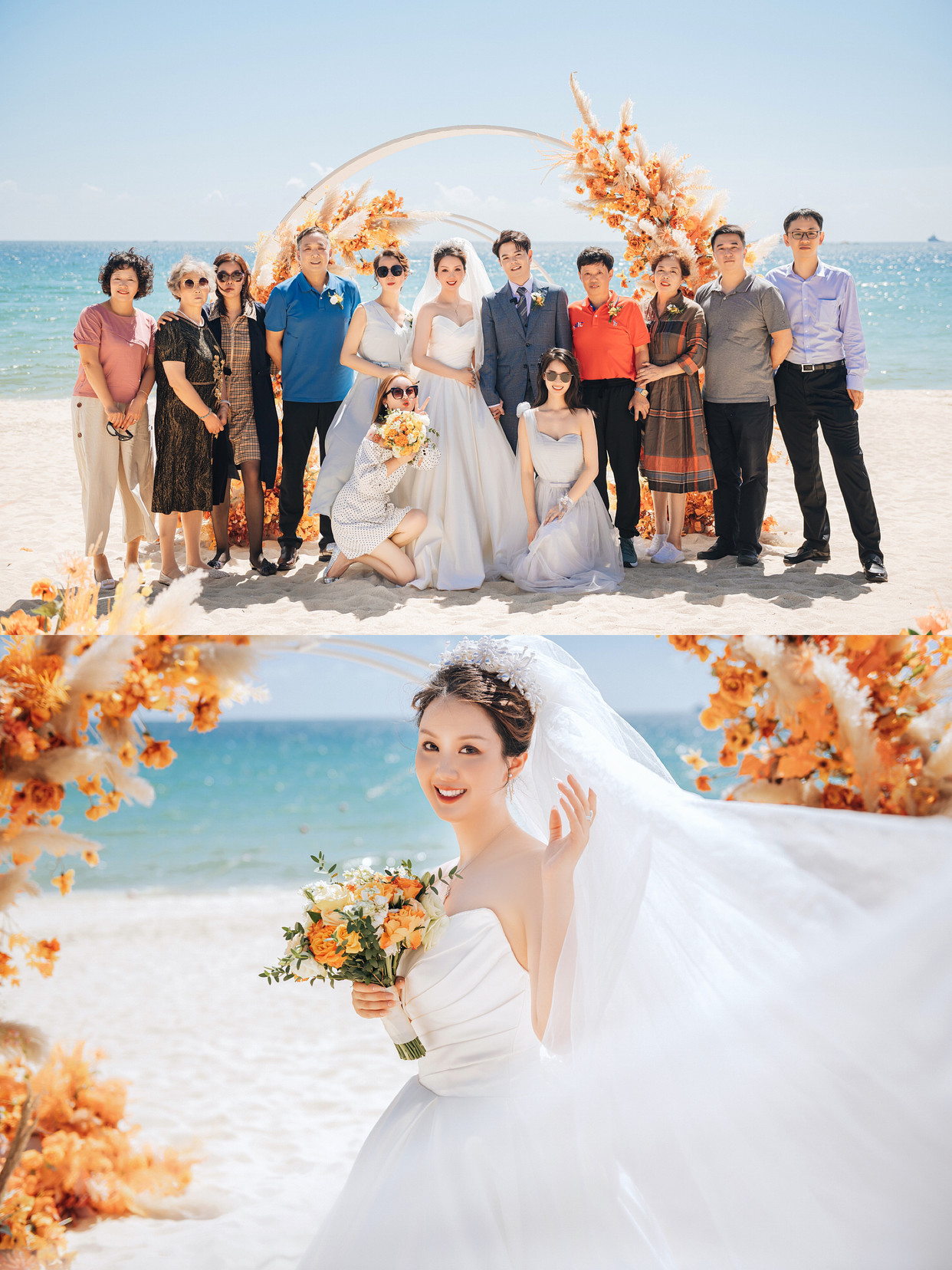 我花2W+办了场只属于自己的婚礼·三亚旅行结婚-sanya-婚礼案例-礼成-2