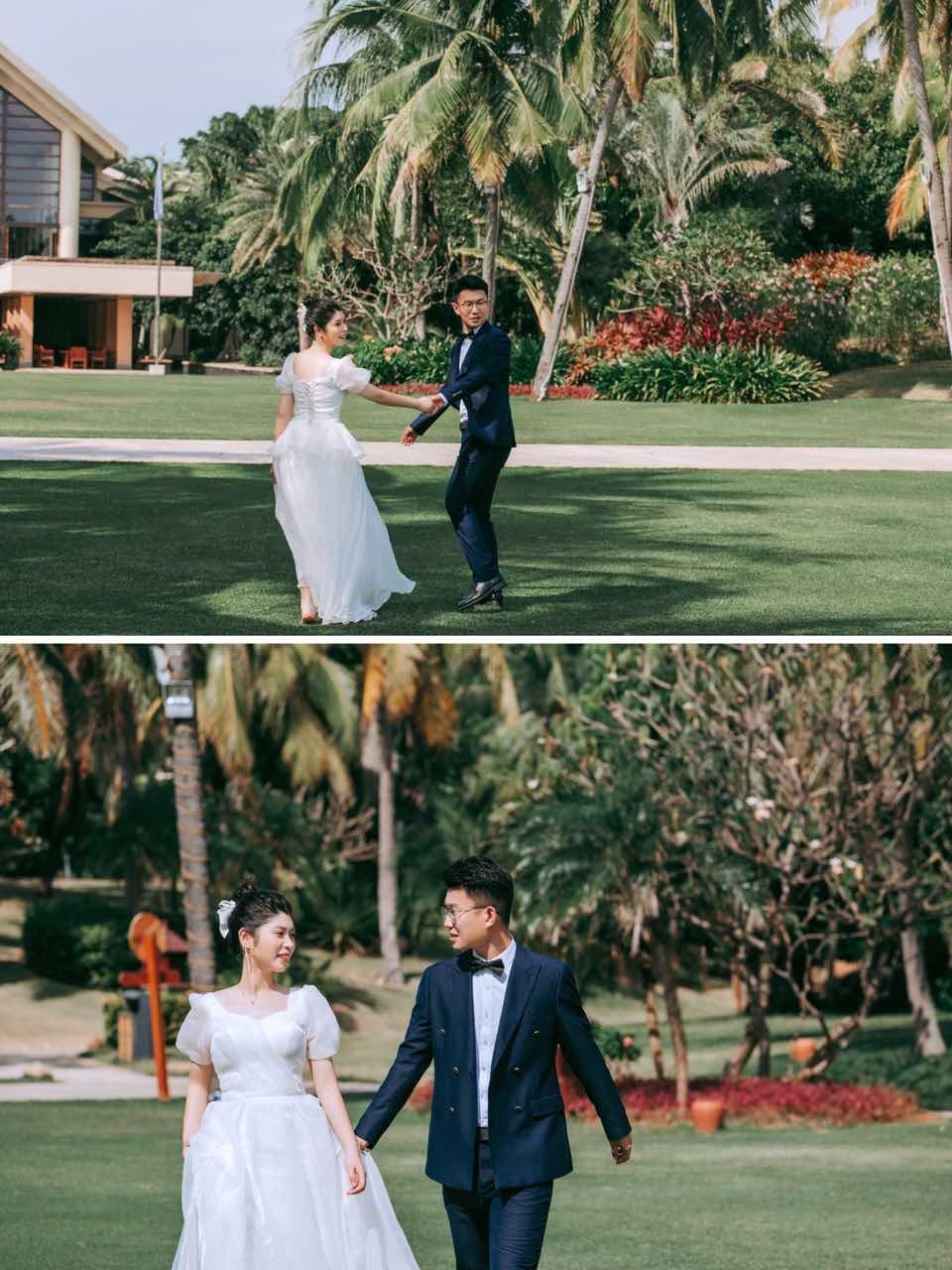 7个人的三亚婚礼，尽情放肆大笑吧！-sanya-婚礼案例-礼成-3