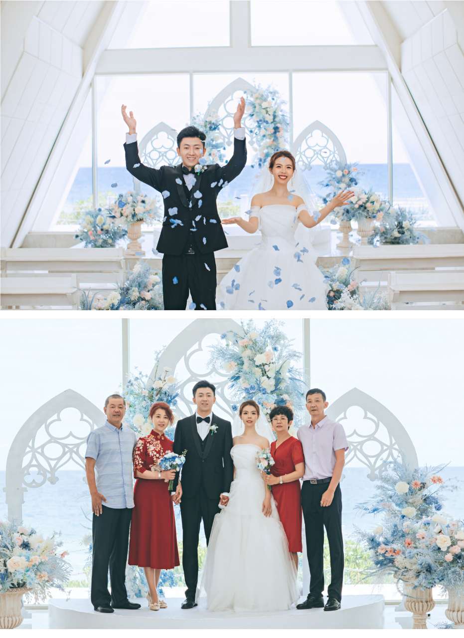 没想到我带爸妈去三亚旅行结婚，结果......-sanya-婚礼案例-礼成-2