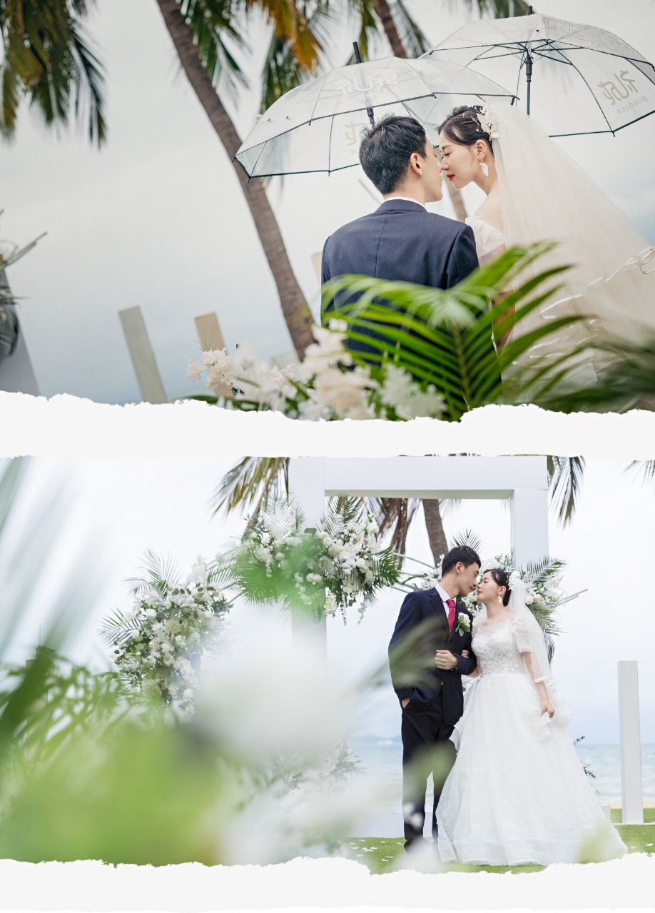 带爸妈去三亚旅行结婚啦-sanya-婚礼案例-礼成-6
